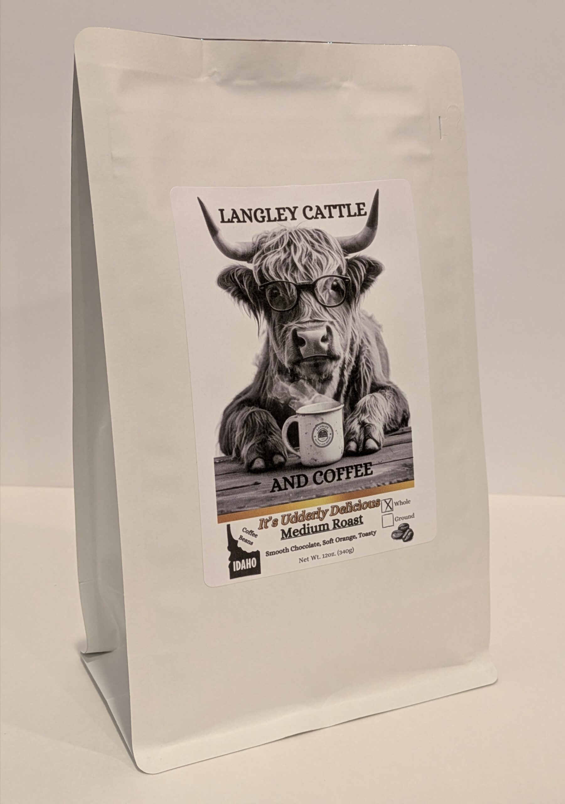 It's Udderly Delicious - Medium Roast - Smooth Chocolate, Soft Orange, Toasty - Subscription 1 It's Udderly Delicious - Medium Roast - Smooth Chocolate, Soft Orange, Toasty - Subscription