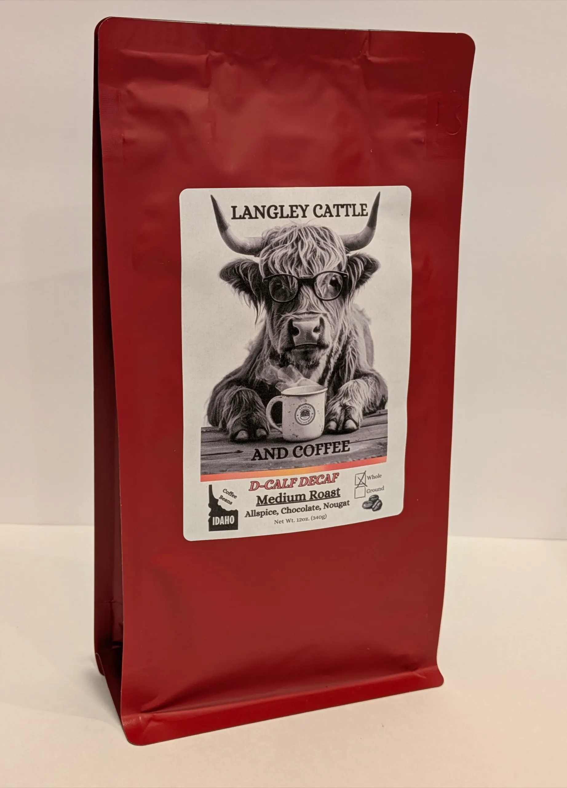 D-Calf Decaf - Medium Roast - Allspice, Chocolate, Nougat - Subscription